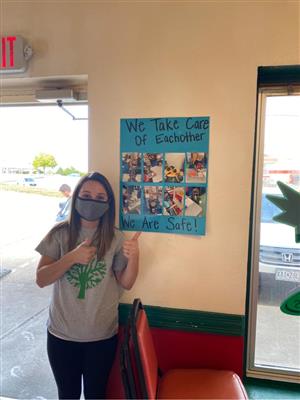 Wear a mask poster